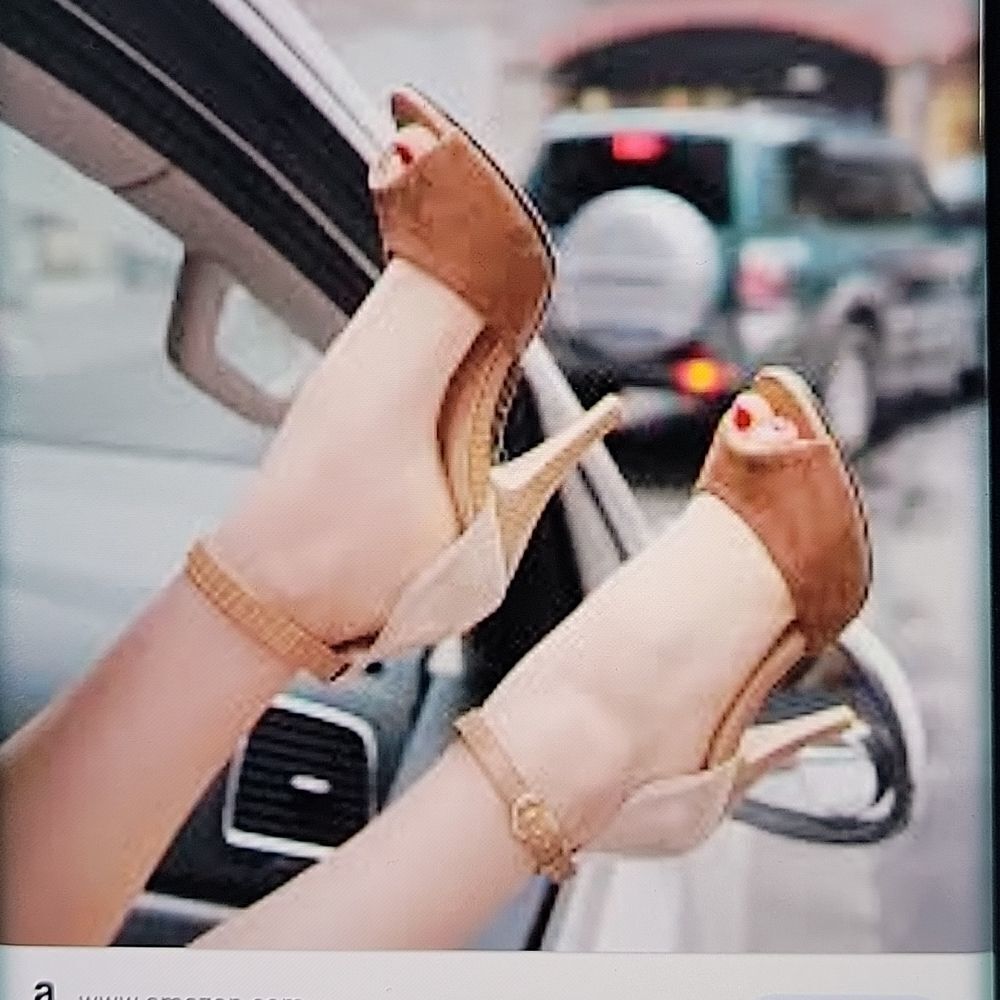 JESSICA SIMPSON JP-ISTILLA HIGH HEEL STILETTOS ANKLE STRAP PEEP TOE SANDAL